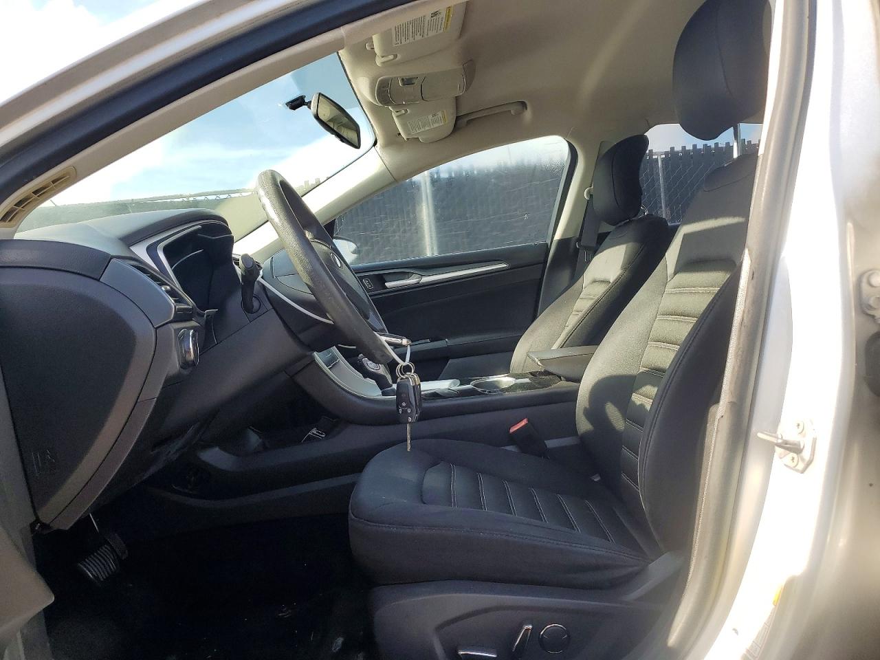 2014 Ford Fusion Se Silver vin: 3FA6P0HD1ER118892