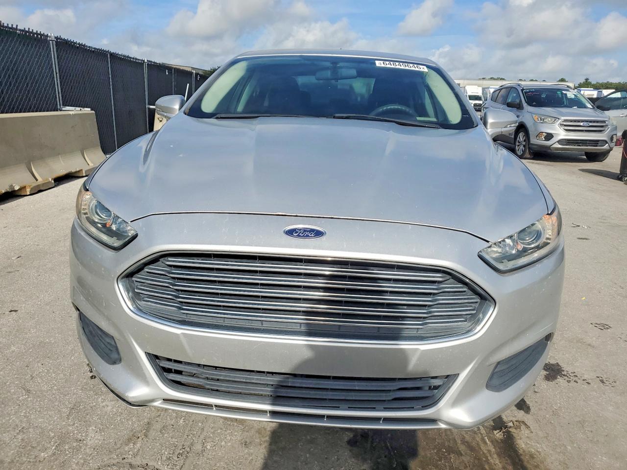 2014 Ford Fusion Se Silver vin: 3FA6P0HD1ER118892
