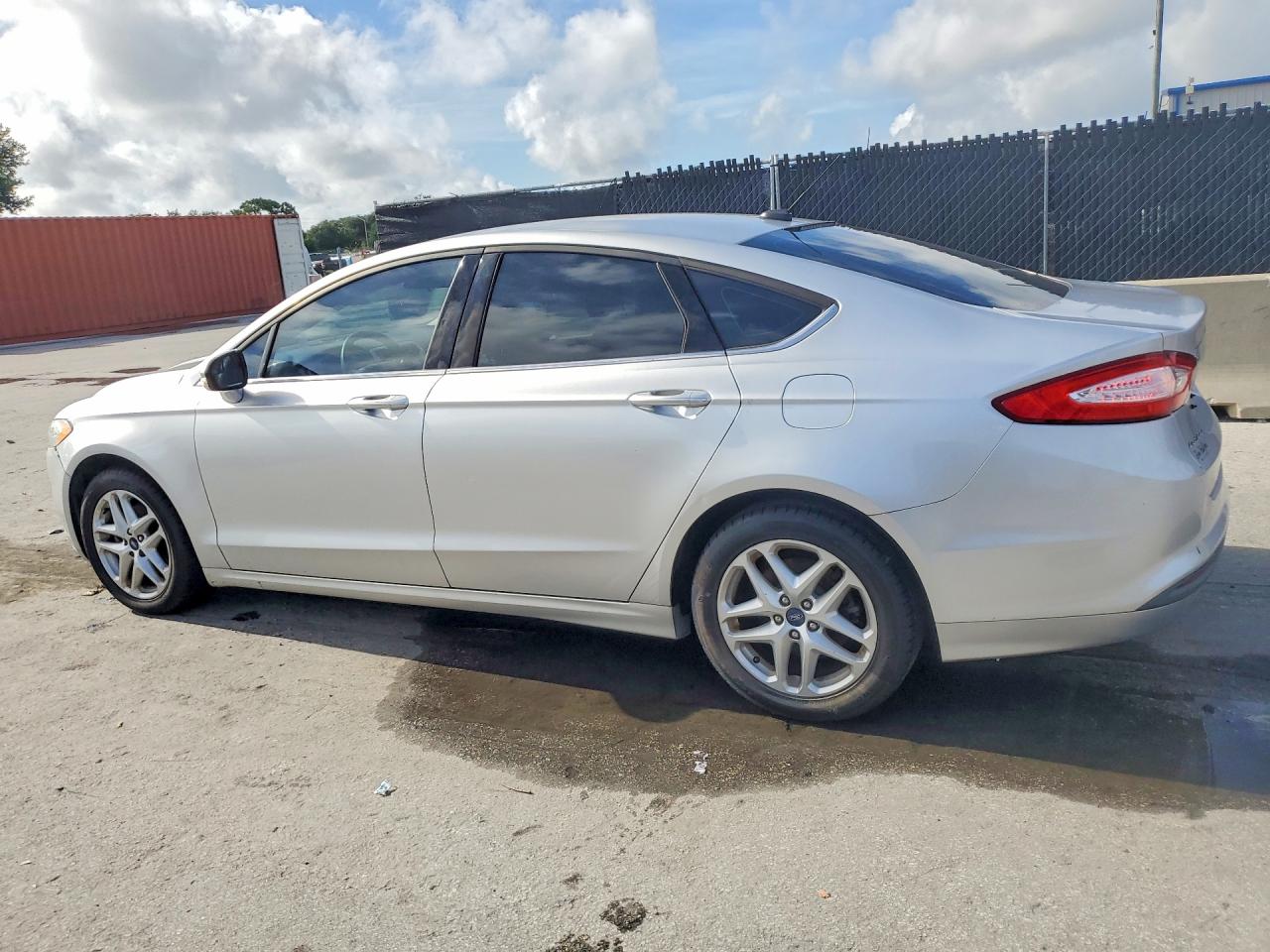2014 Ford Fusion Se Silver vin: 3FA6P0HD1ER118892