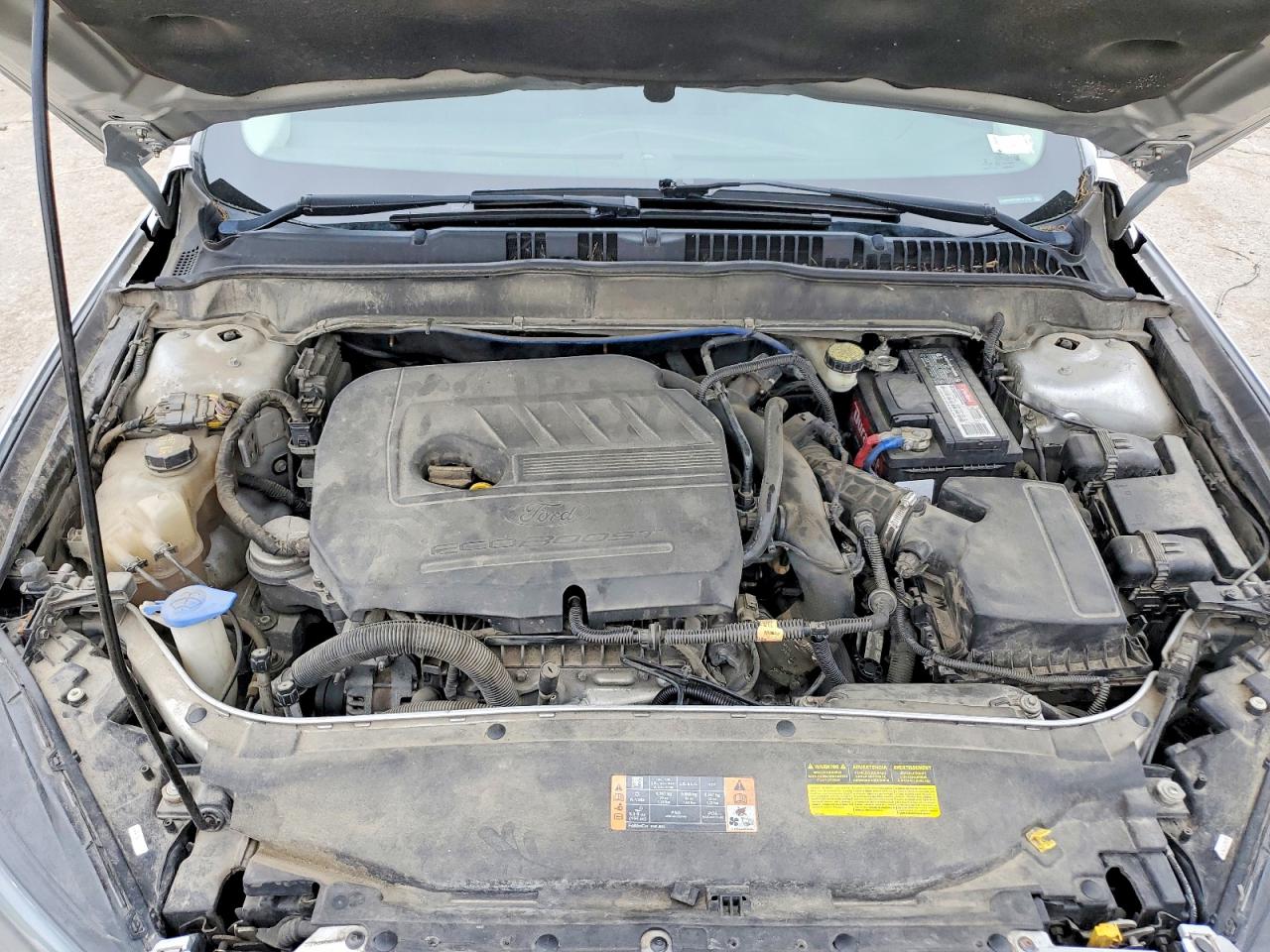 2014 Ford Fusion Se Серебряный vin: 3FA6P0HD1ER141234