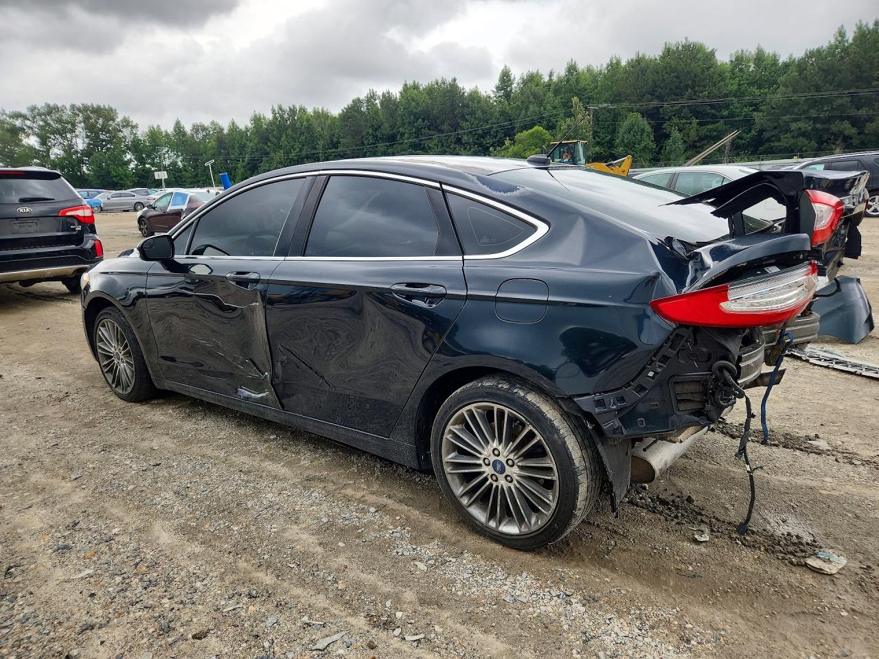 2014 Ford Fusion Se Black vin: 3FA6P0HD1ER147213