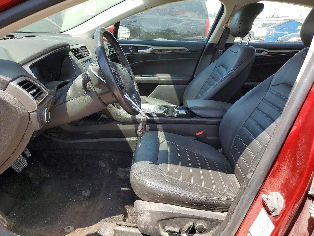 2014 Ford Fusion Se Red vin: 3FA6P0HD1ER156607