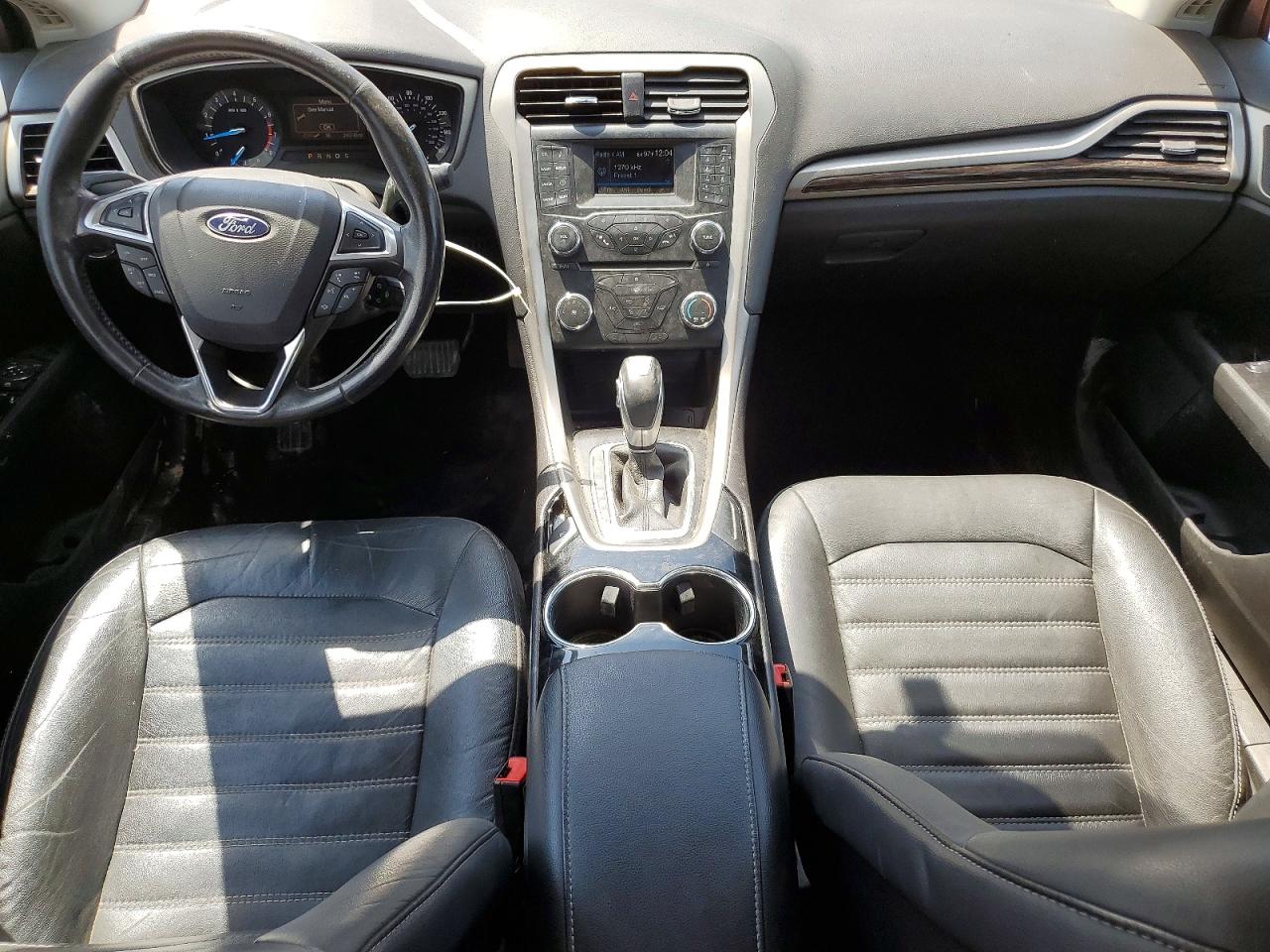 2014 Ford Fusion Se Red vin: 3FA6P0HD1ER156607