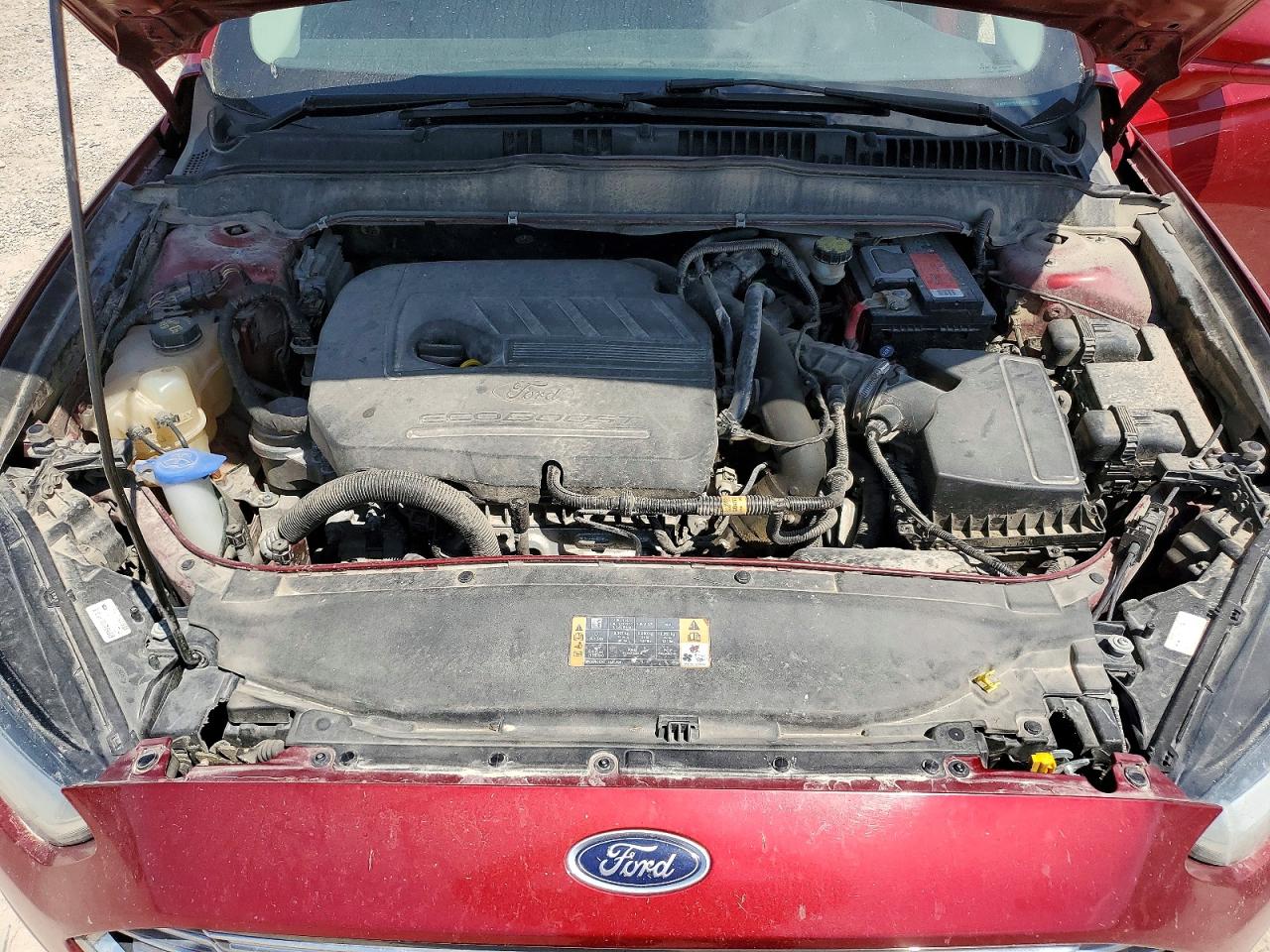 2014 Ford Fusion Se Red vin: 3FA6P0HD1ER156607