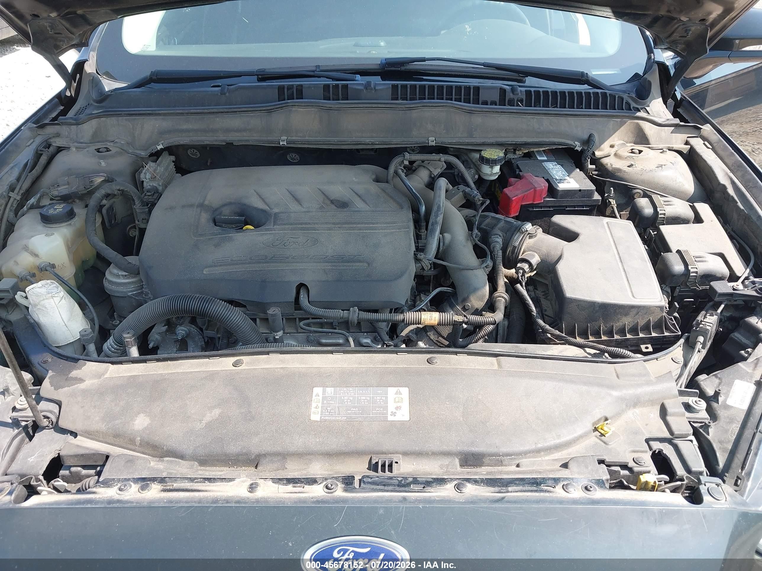 2014 Ford Fusion Se Dark Blue vin: 3FA6P0HD1ER174217