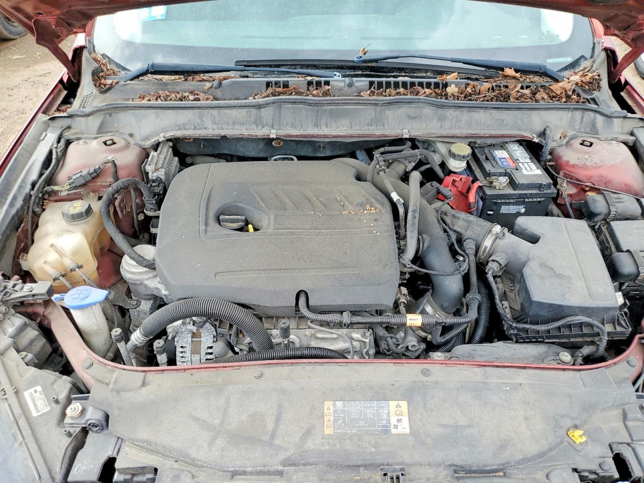 2014 Ford Fusion Se Red vin: 3FA6P0HD1ER183886