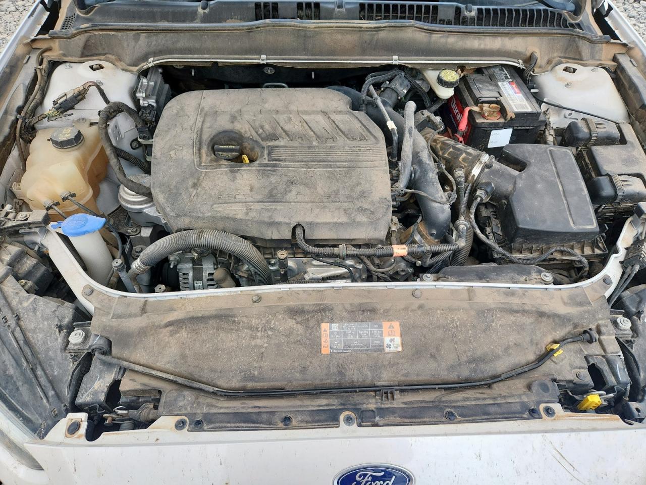 2014 Ford Fusion Se White vin: 3FA6P0HD1ER228311
