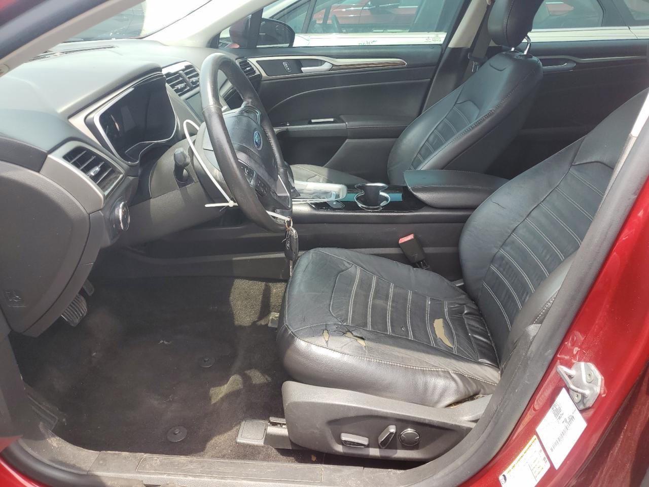 2014 Ford Fusion Se Red vin: 3FA6P0HD1ER231290