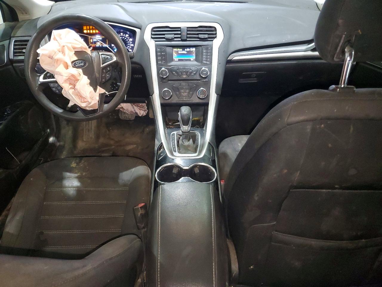 2014 Ford Fusion Se Gray vin: 3FA6P0HD1ER232603