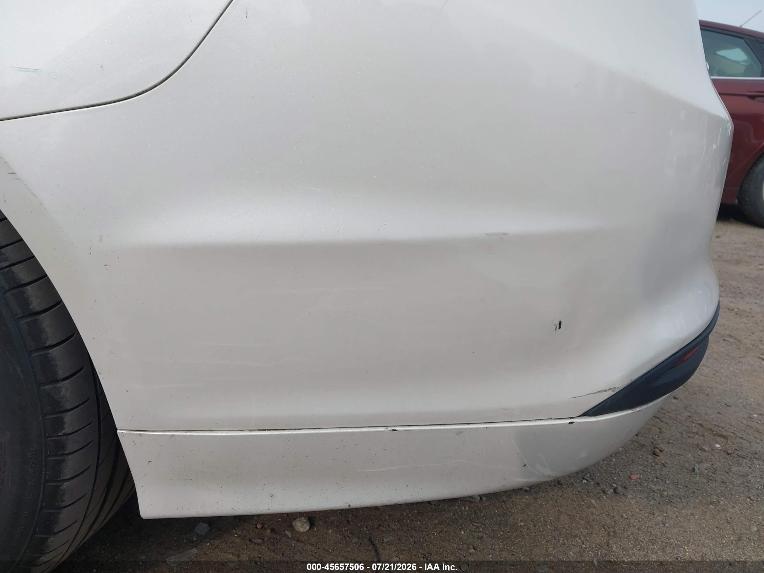 2014 Ford Fusion Se White vin: 3FA6P0HD1ER238286