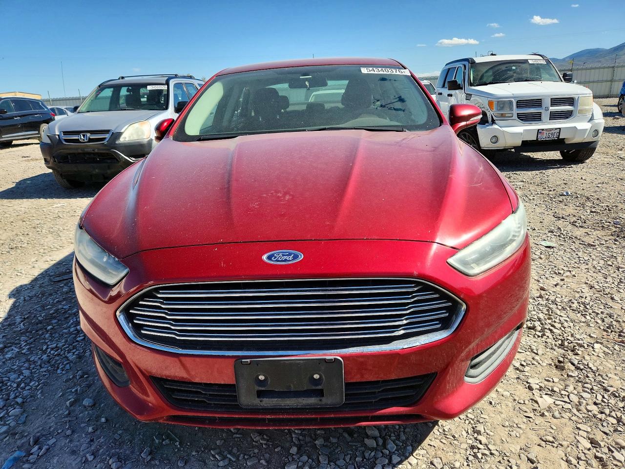 2014 Ford Fusion Se Red vin: 3FA6P0HD1ER306344