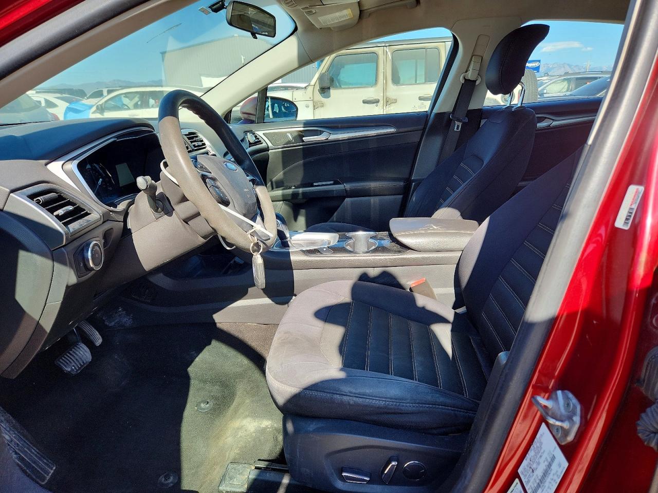 2014 Ford Fusion Se Red vin: 3FA6P0HD1ER306344