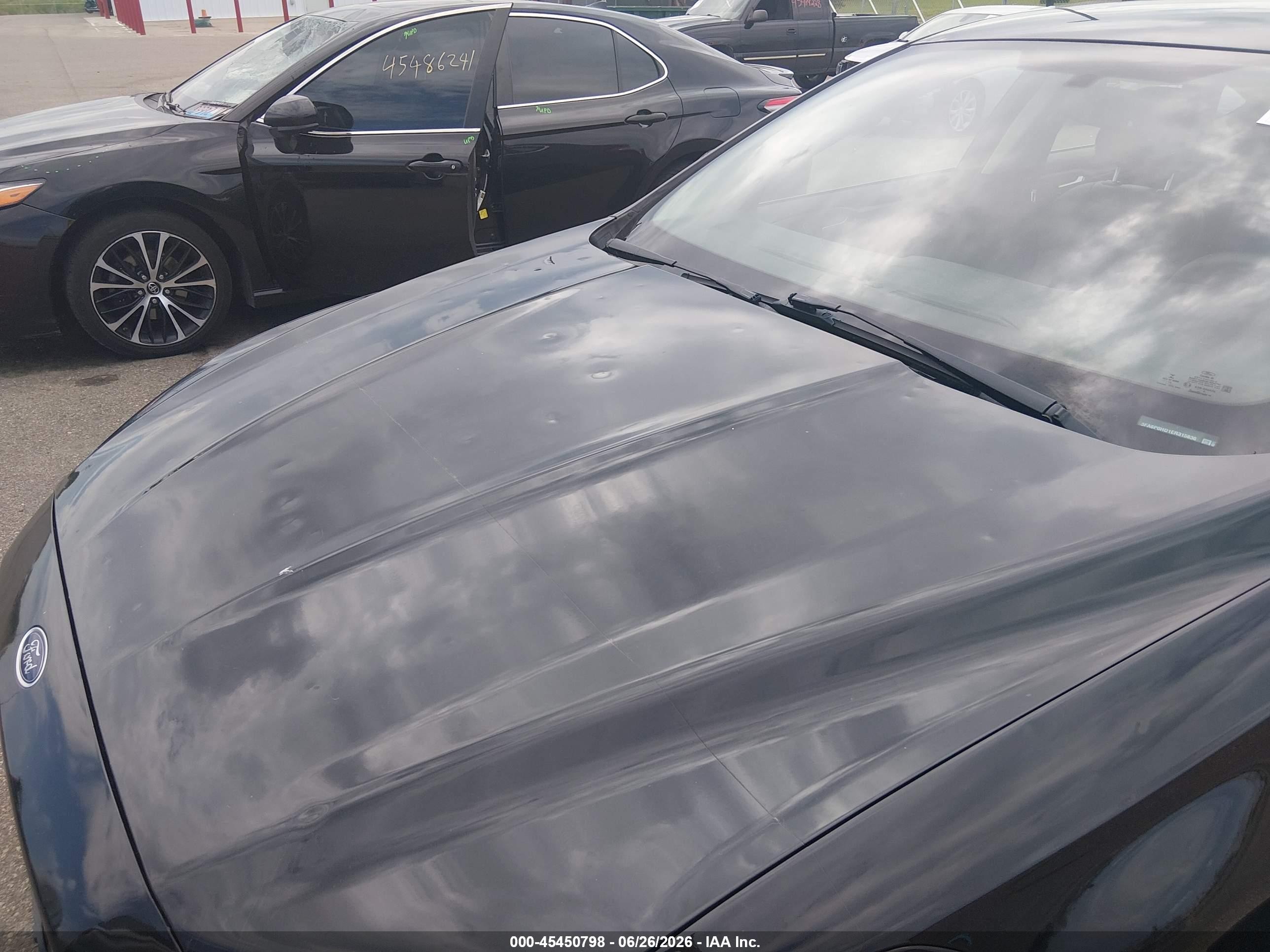2014 Ford Fusion Se Black vin: 3FA6P0HD1ER315836
