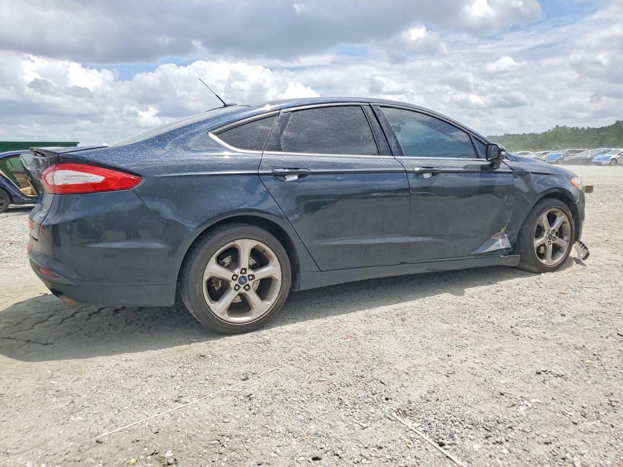 2014 Ford Fusion Se Black vin: 3FA6P0HD1ER326478