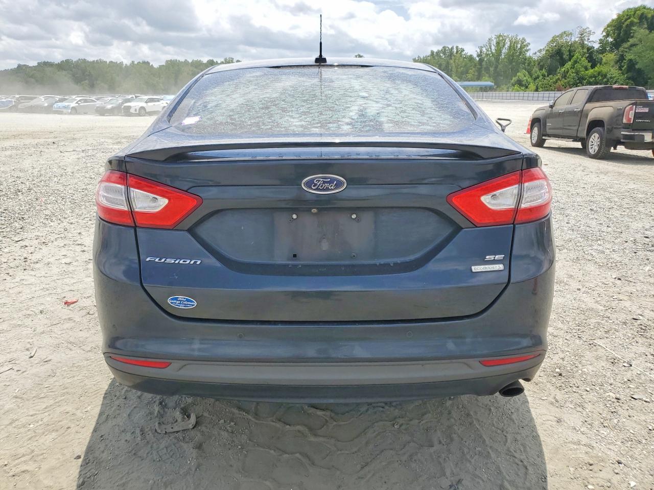 2014 Ford Fusion Se Black vin: 3FA6P0HD1ER326478