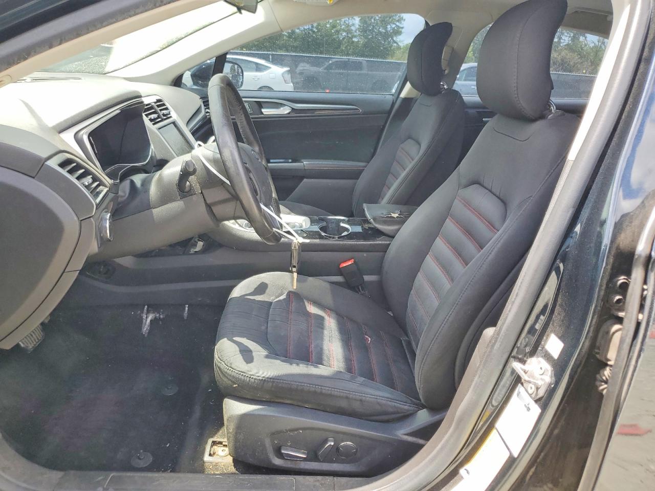 2014 Ford Fusion Se Black vin: 3FA6P0HD1ER326478