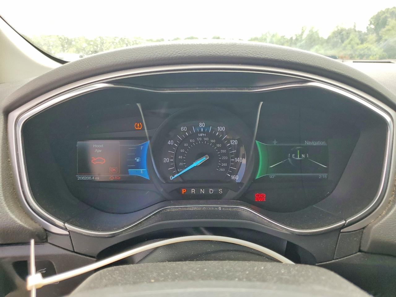 2014 Ford Fusion Se Black vin: 3FA6P0HD1ER326478
