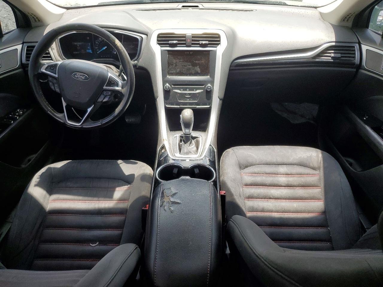 2014 Ford Fusion Se Black vin: 3FA6P0HD1ER326478