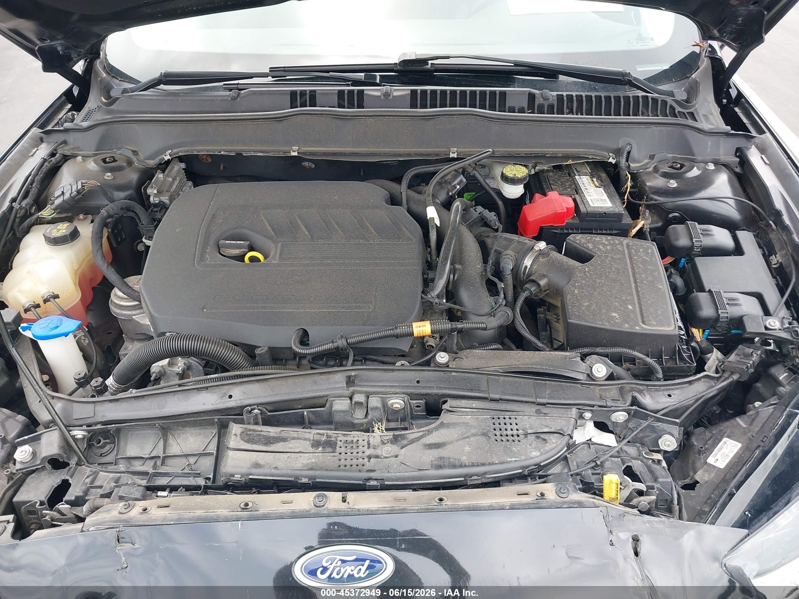 2014 Ford Fusion Se Black vin: 3FA6P0HD1ER375468