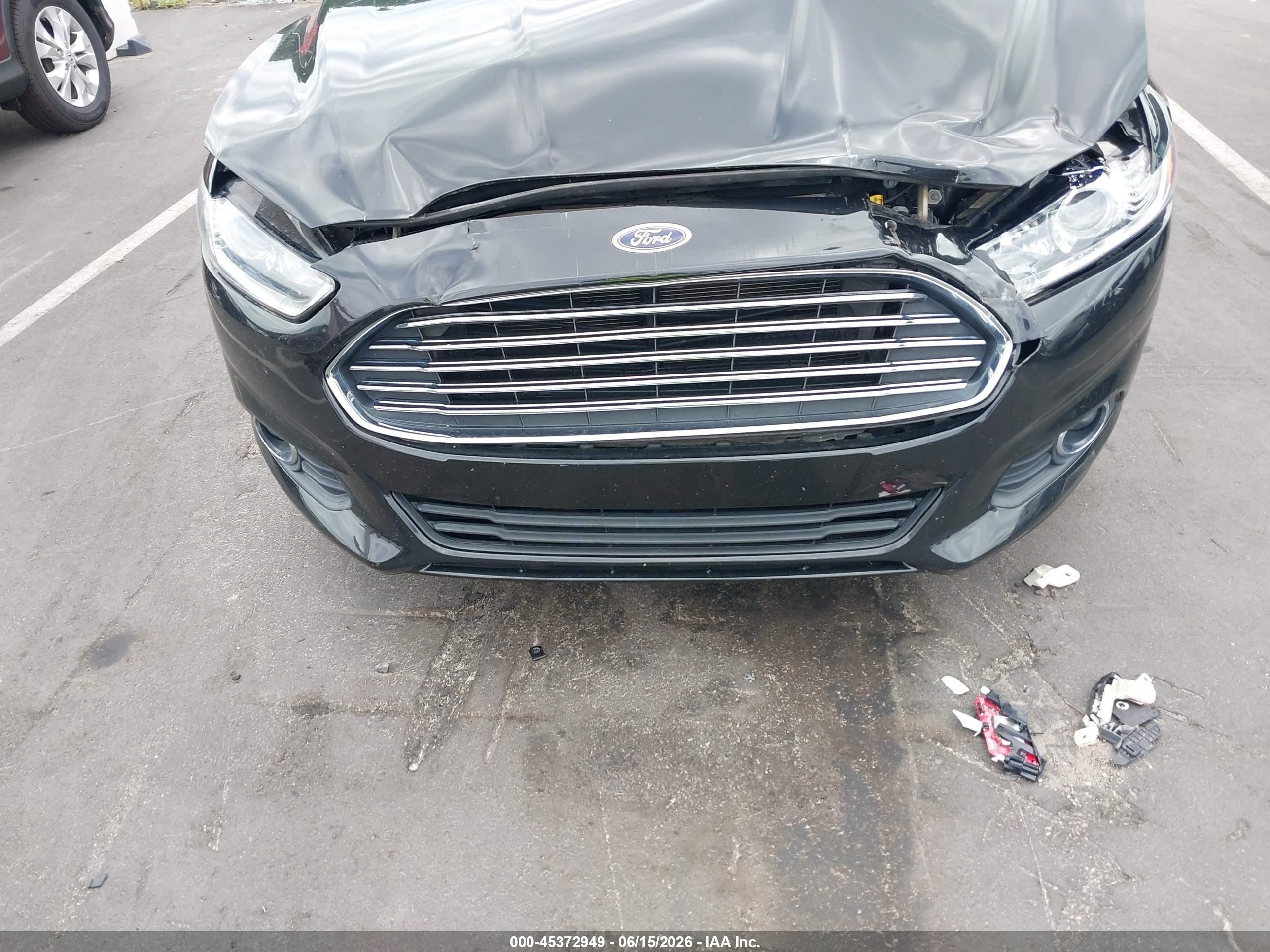 2014 Ford Fusion Se Black vin: 3FA6P0HD1ER375468