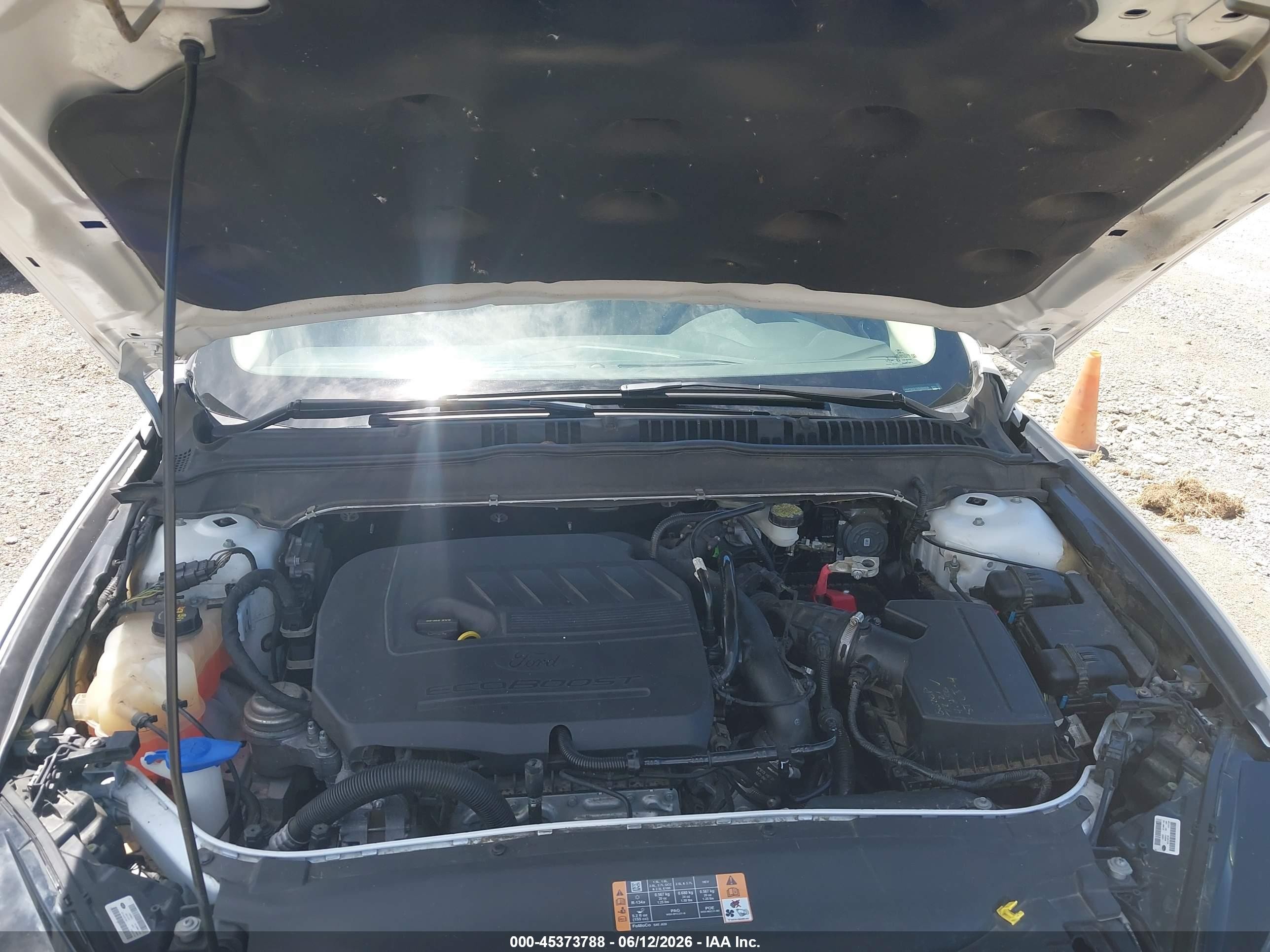 2014 Ford Fusion Se White vin: 3FA6P0HD1ER388656