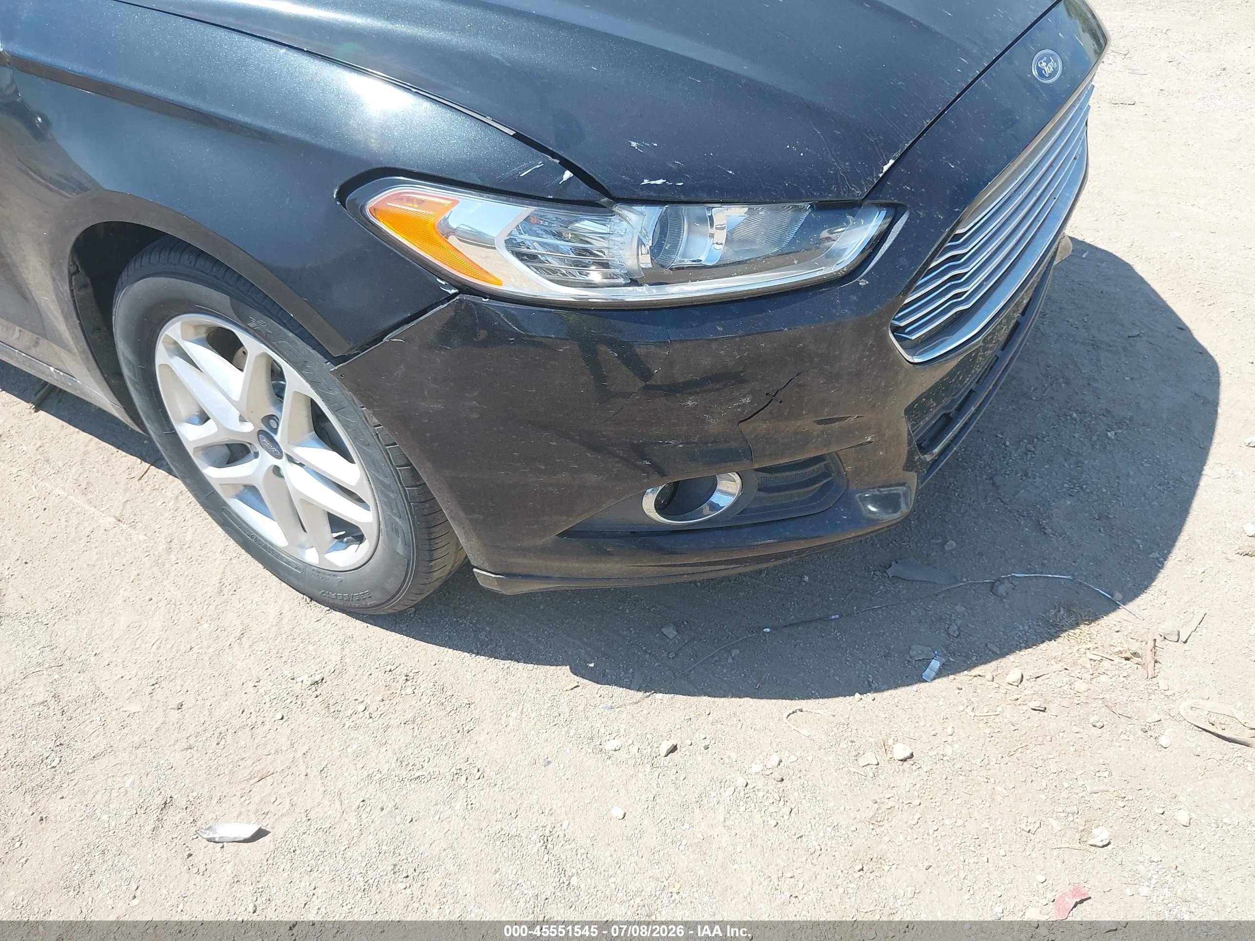 2014 Ford Fusion Se Black vin: 3FA6P0HD1ER389581