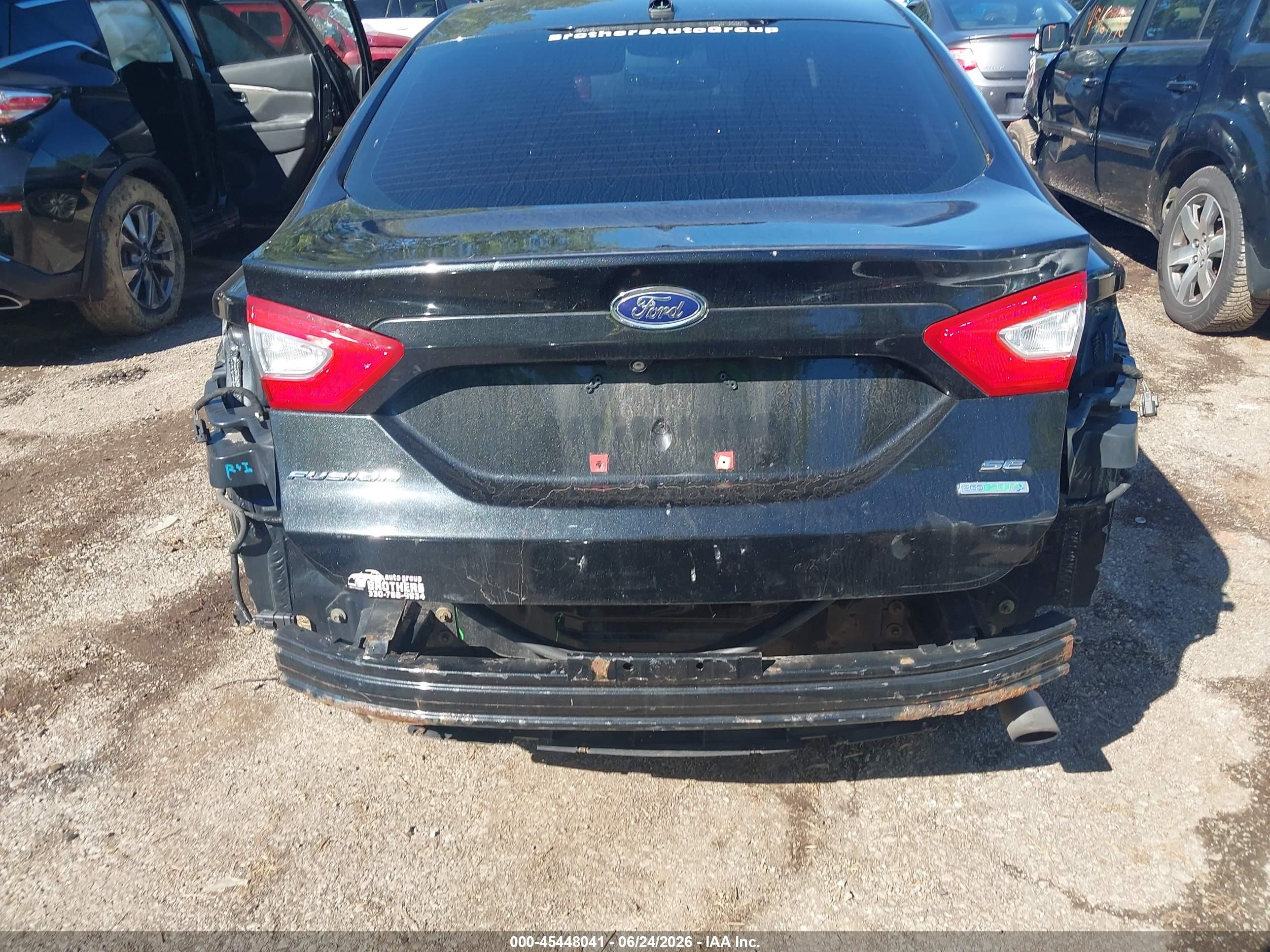 2015 Ford Fusion Se Black vin: 3FA6P0HD1FR125245