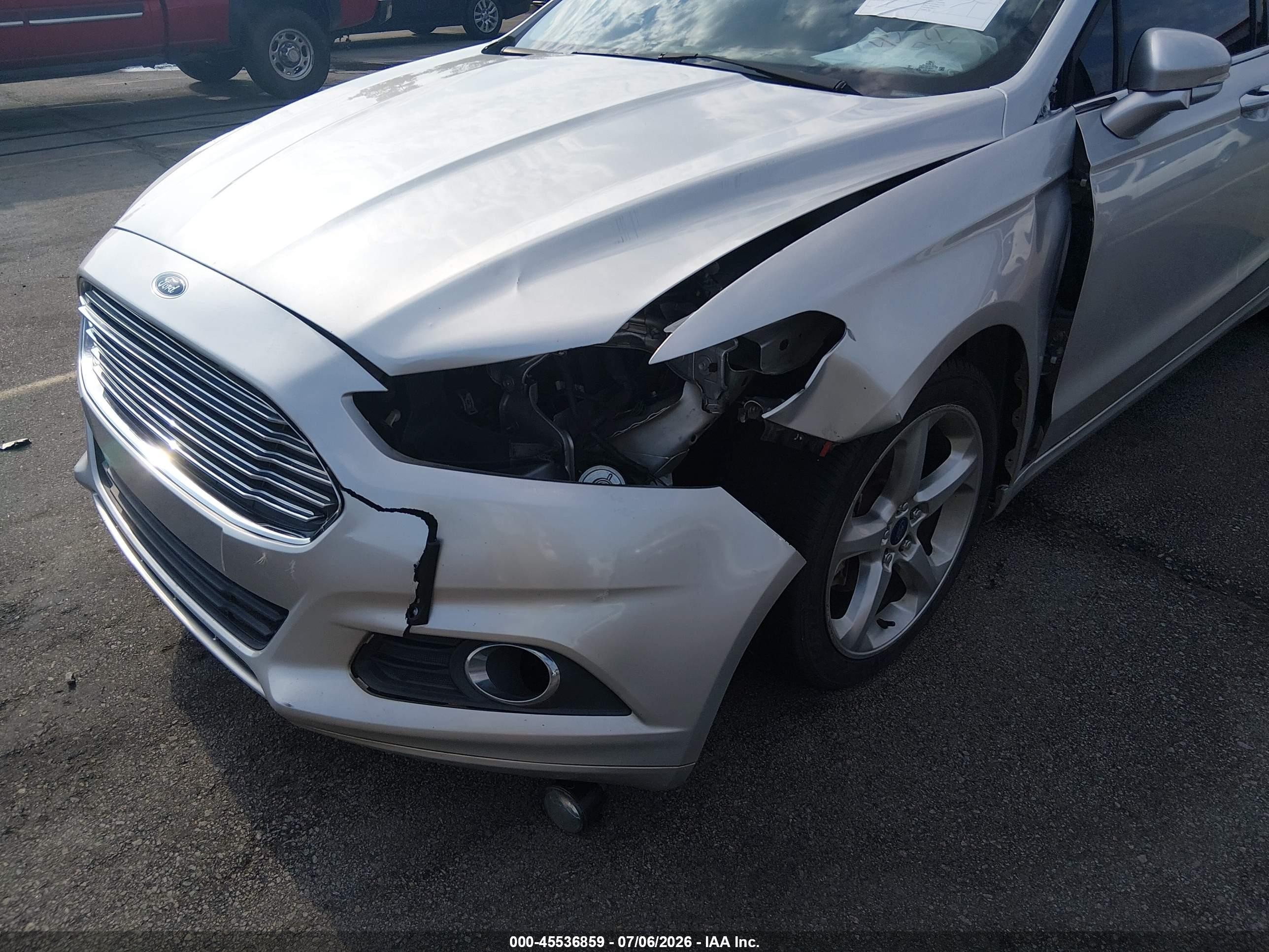 2015 Ford Fusion Se Silver vin: 3FA6P0HD1FR177099