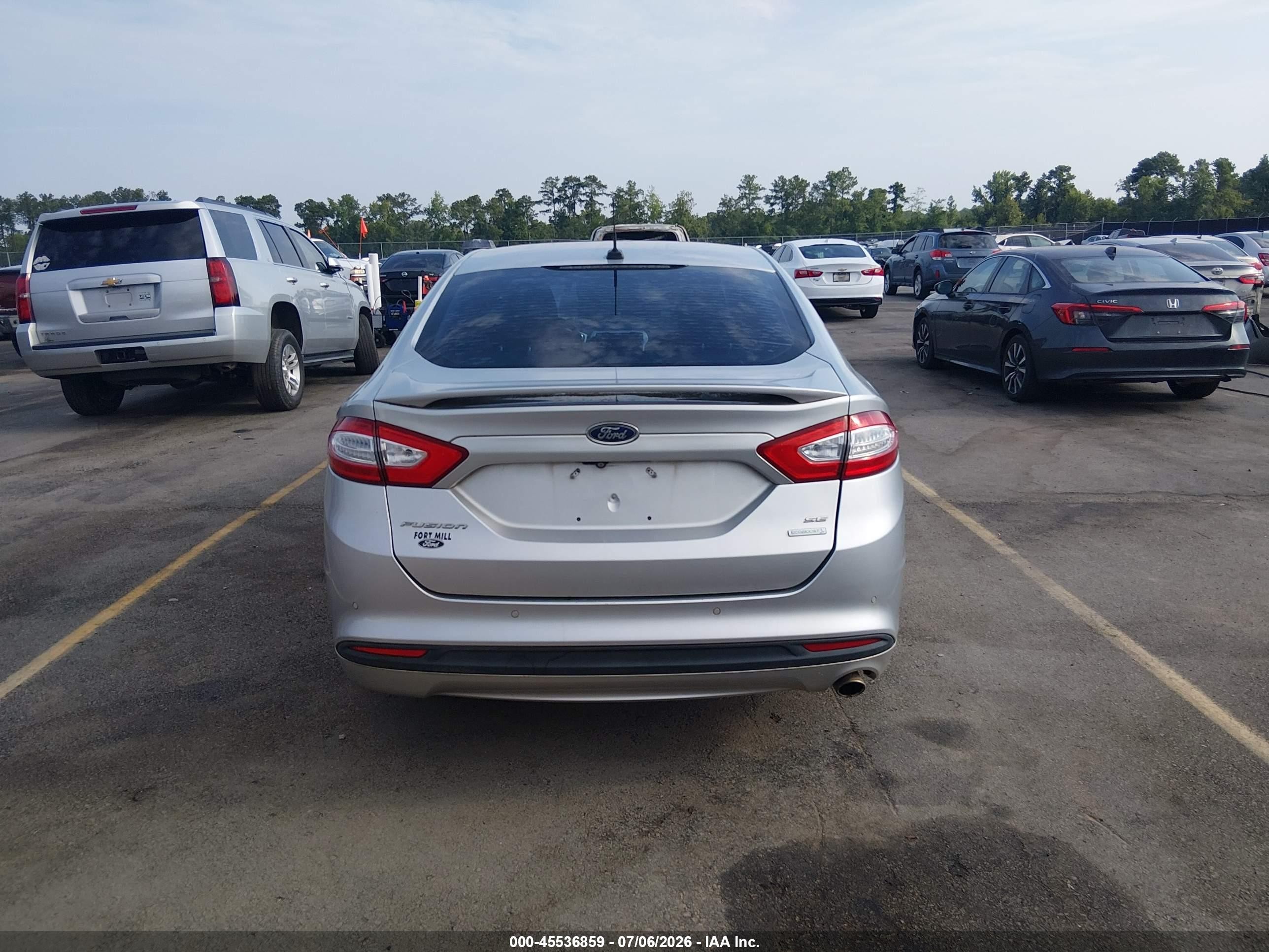 2015 Ford Fusion Se Silver vin: 3FA6P0HD1FR177099