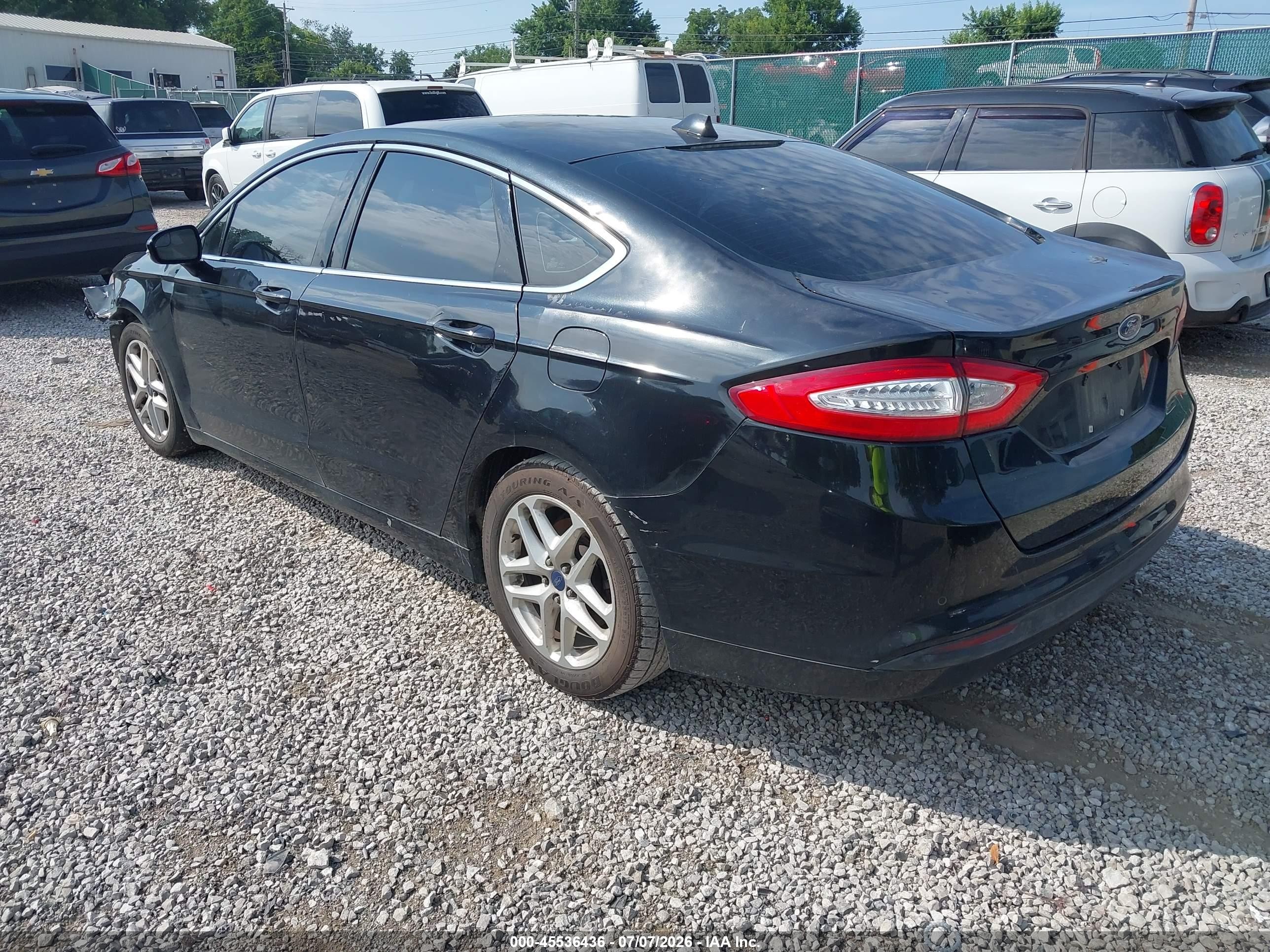 2015 Ford Fusion Se Black vin: 3FA6P0HD1FR222798