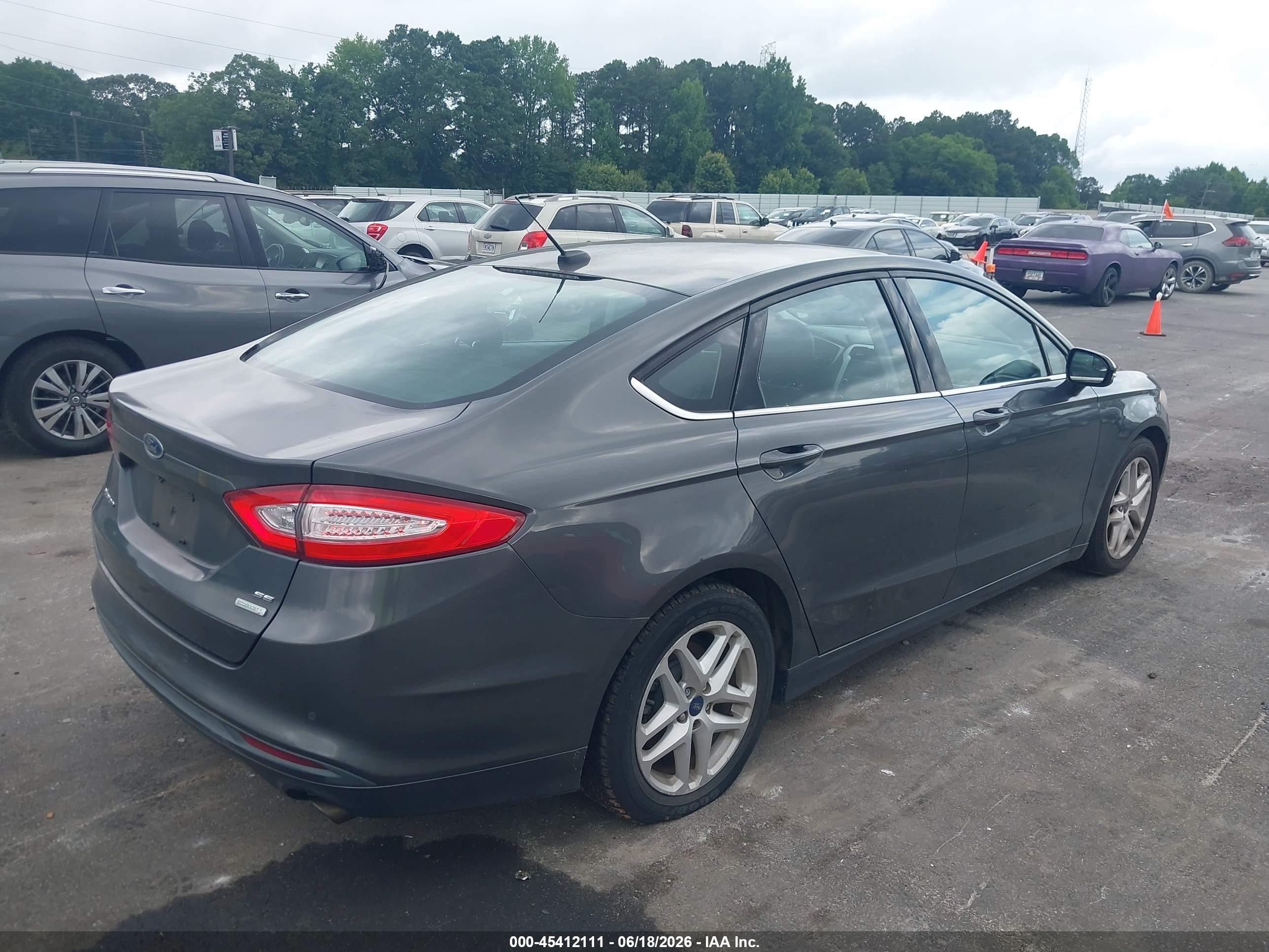 2015 Ford Fusion Se Silver vin: 3FA6P0HD1FR227130