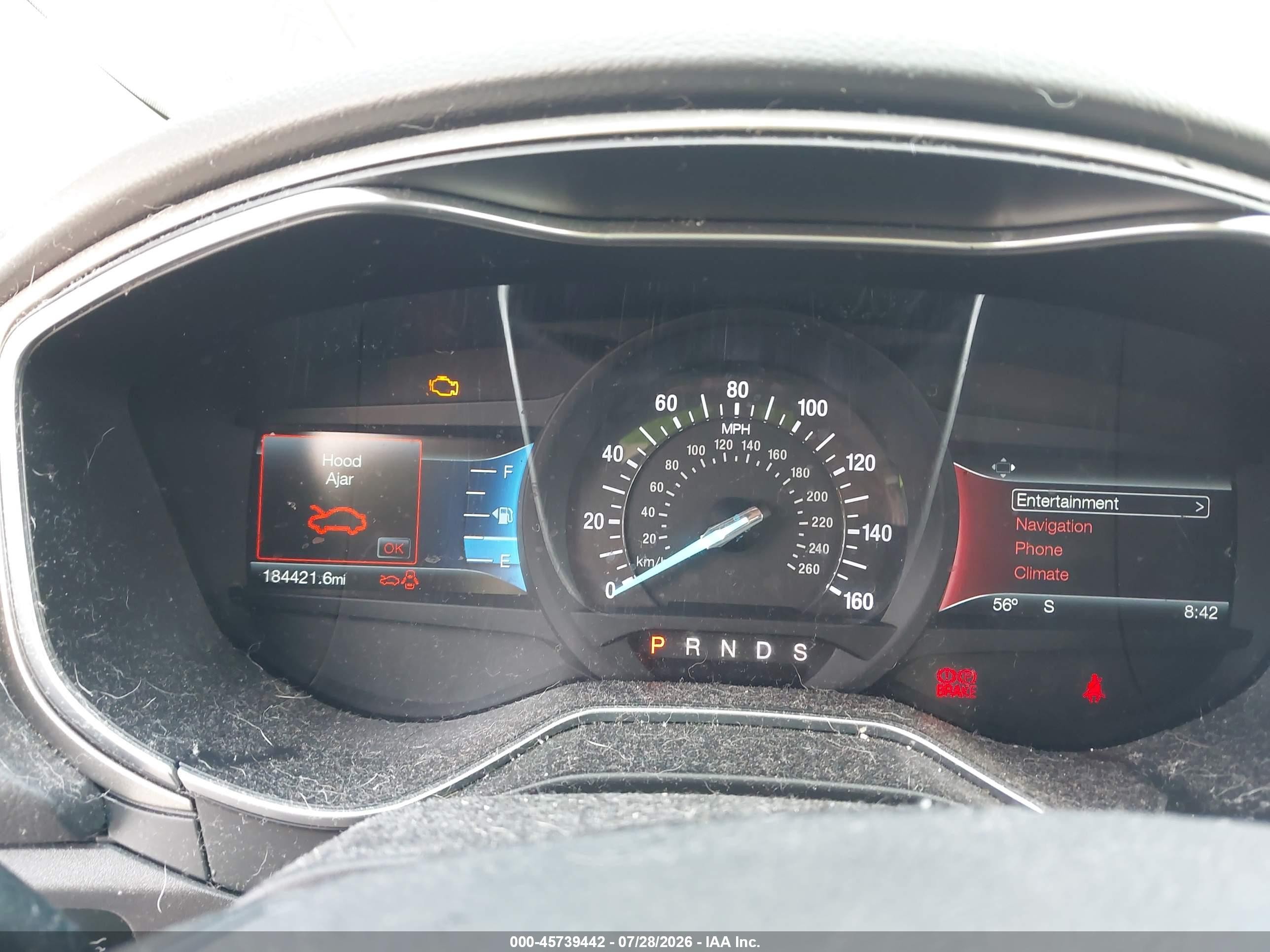 2015 Ford Fusion Se Gray vin: 3FA6P0HD1FR236846