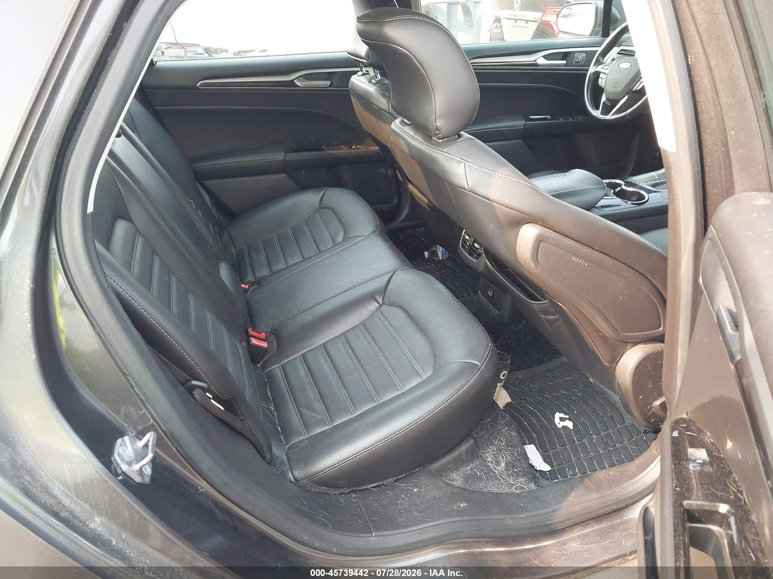 2015 Ford Fusion Se Gray vin: 3FA6P0HD1FR236846