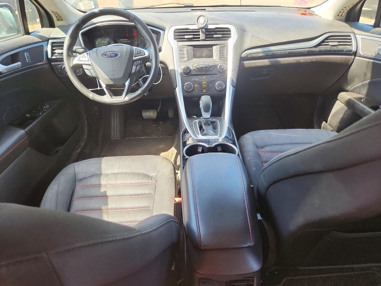 2015 Ford Fusion Se Black vin: 3FA6P0HD1FR275923