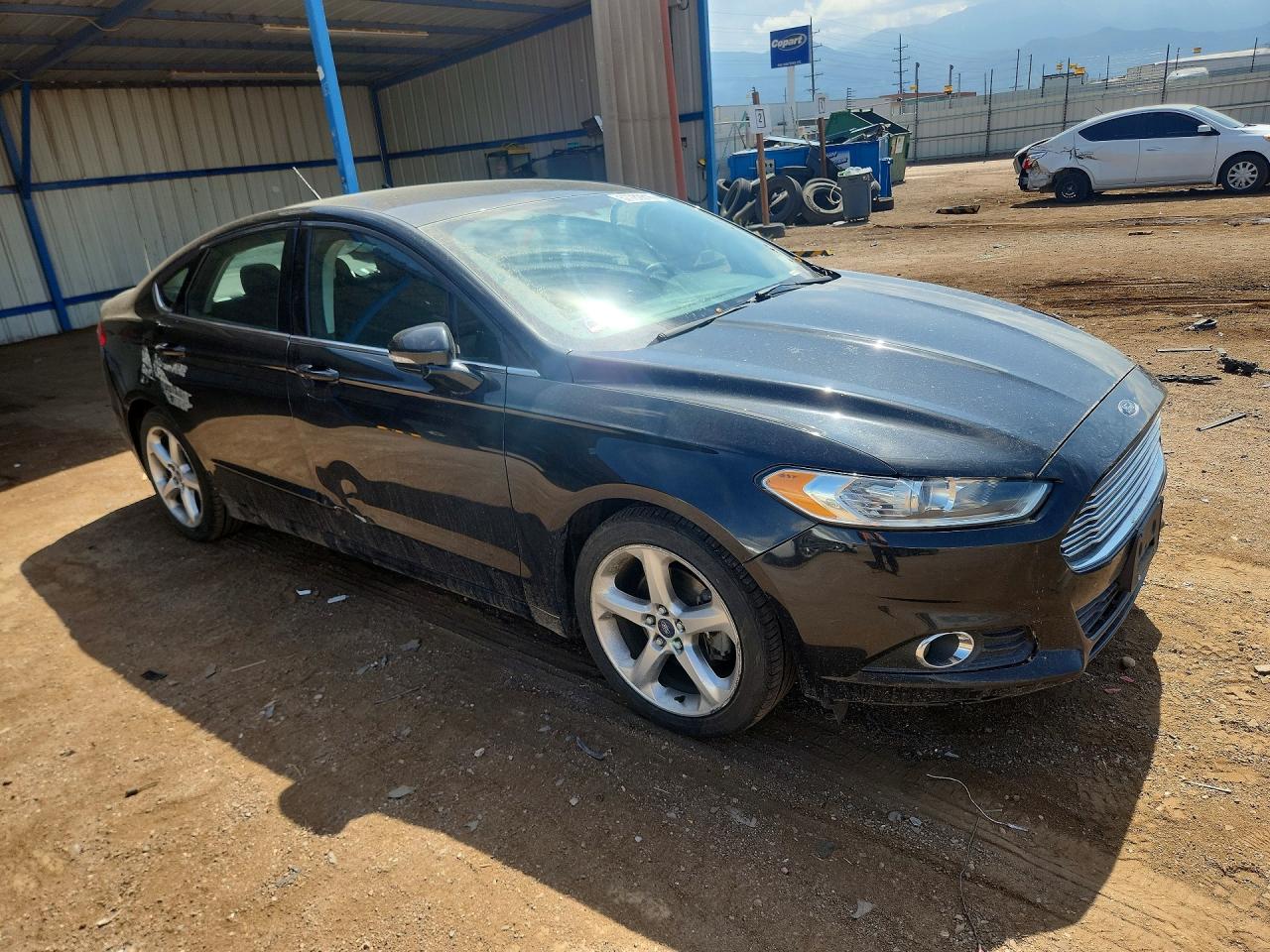 2015 Ford Fusion Se Black vin: 3FA6P0HD1FR275923