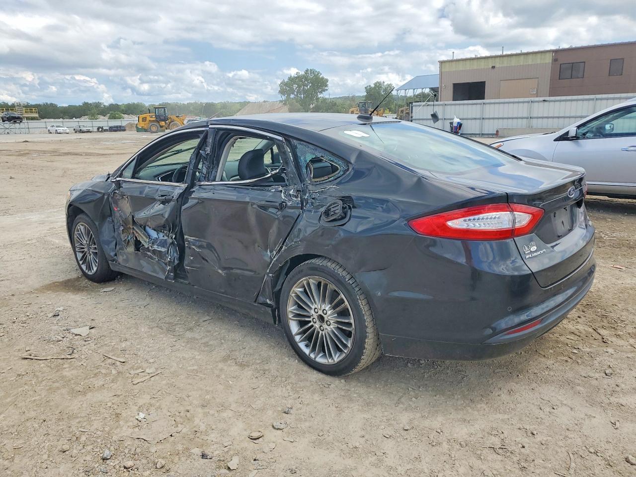 2015 Ford Fusion Se Black vin: 3FA6P0HD1FR277736