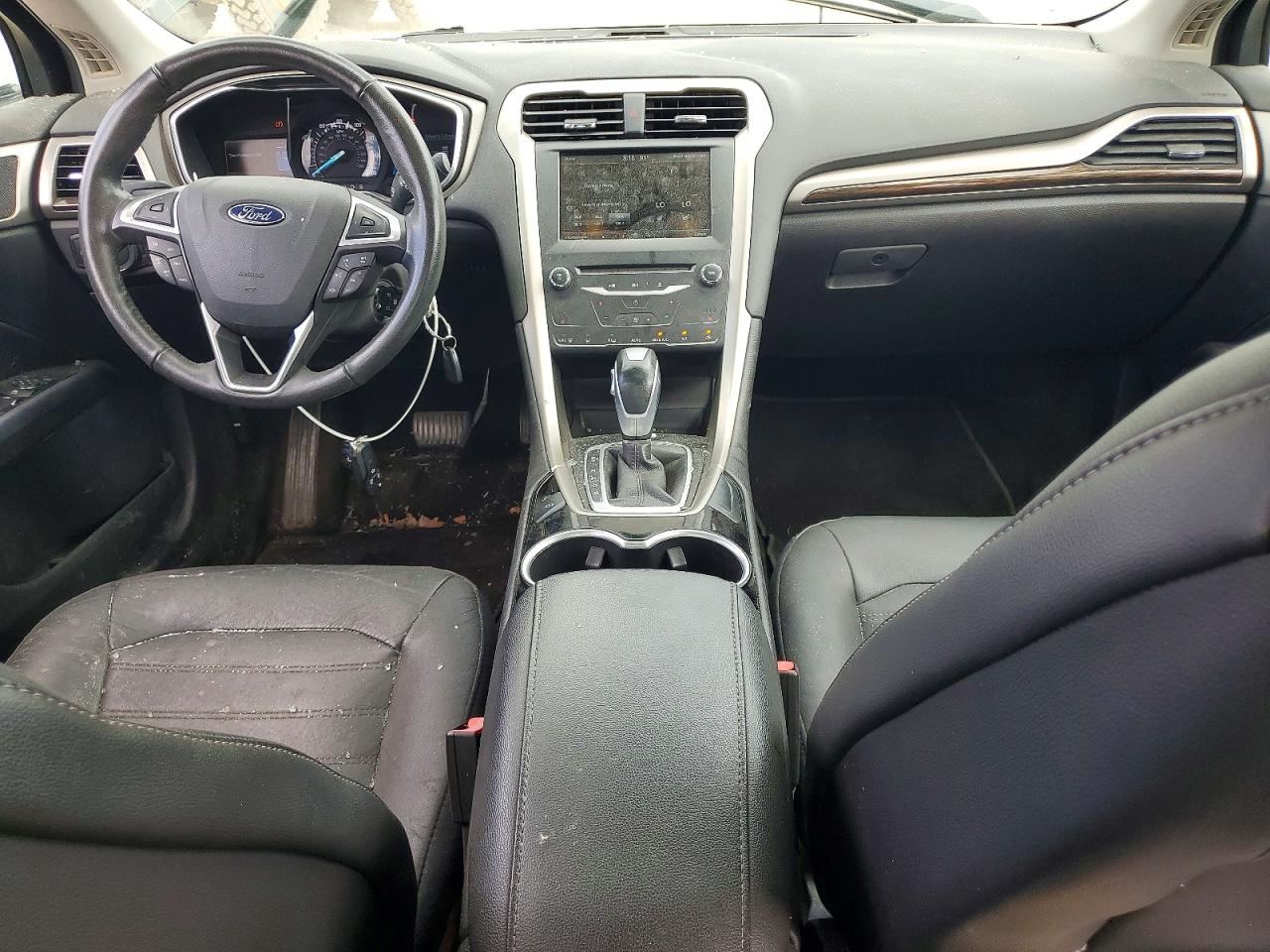 2015 Ford Fusion Se Black vin: 3FA6P0HD1FR277736