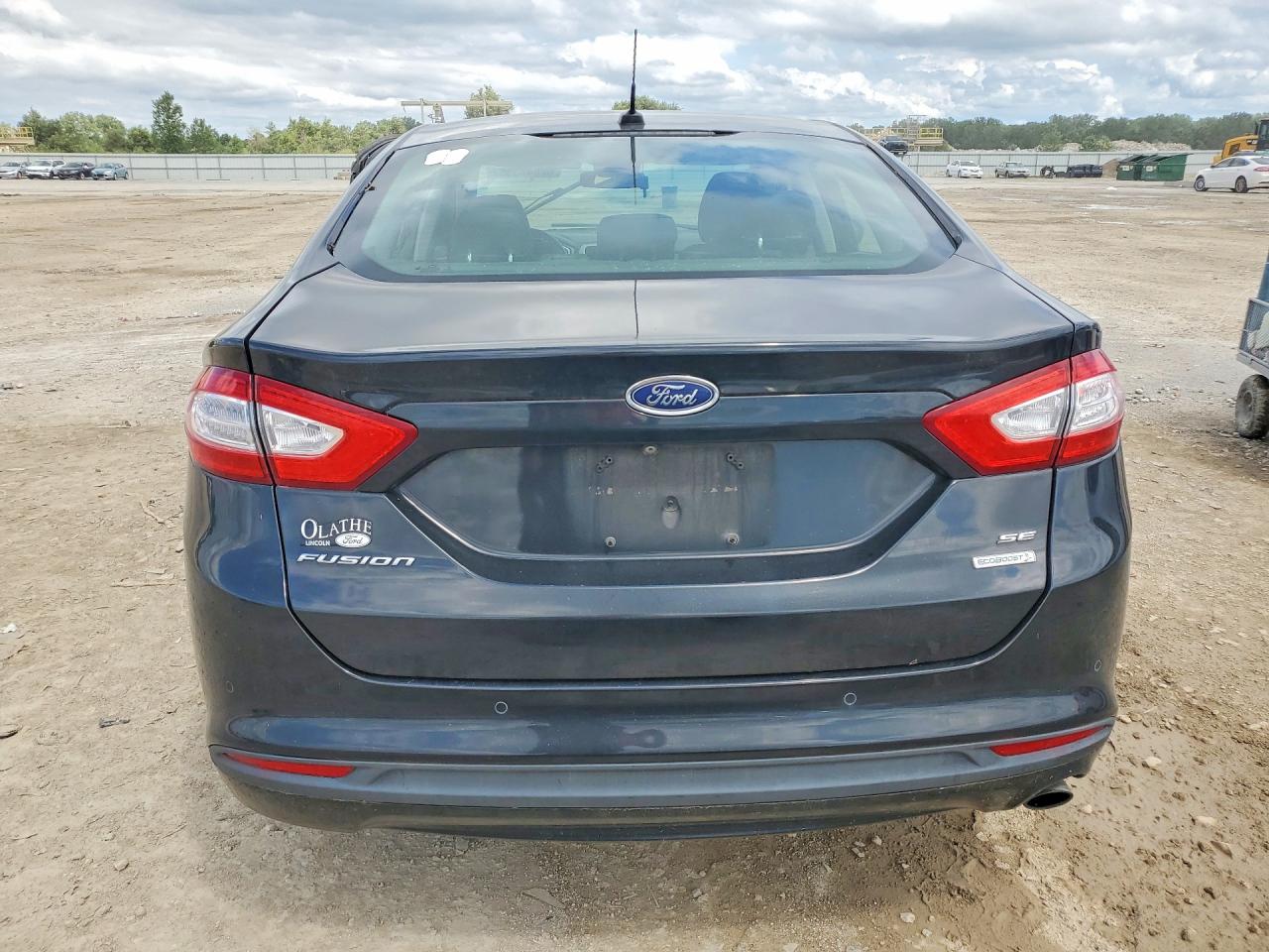 2015 Ford Fusion Se Black vin: 3FA6P0HD1FR277736
