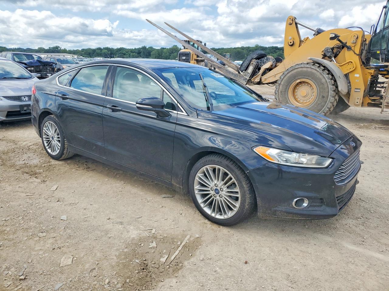 2015 Ford Fusion Se Black vin: 3FA6P0HD1FR277736