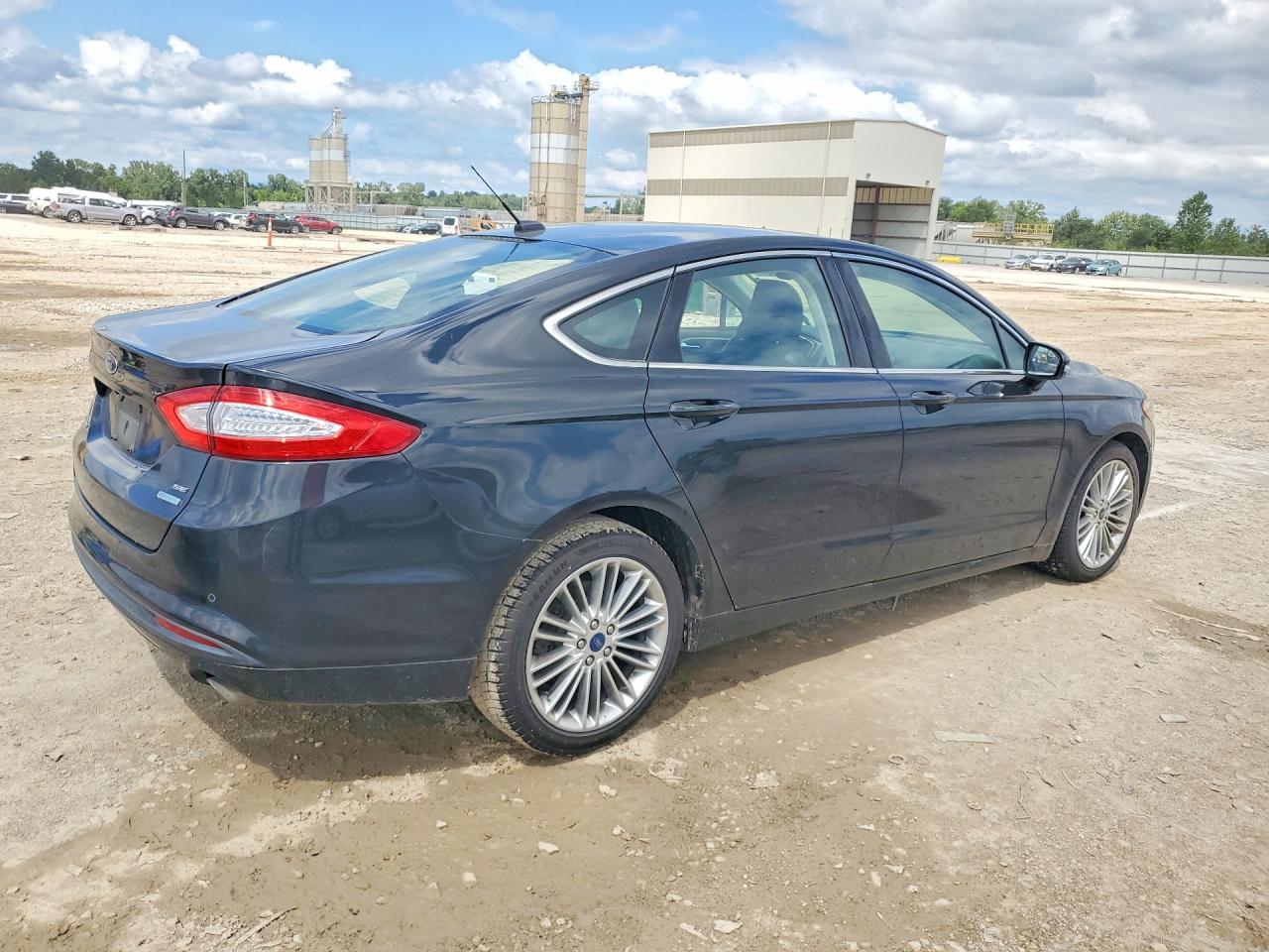 2015 Ford Fusion Se Black vin: 3FA6P0HD1FR277736