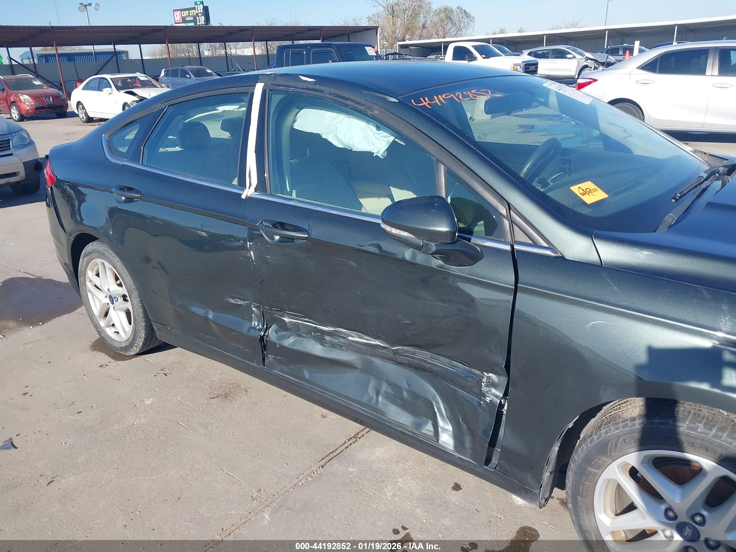 2015 Ford Fusion Se Gray vin: 3FA6P0HD1FR309603