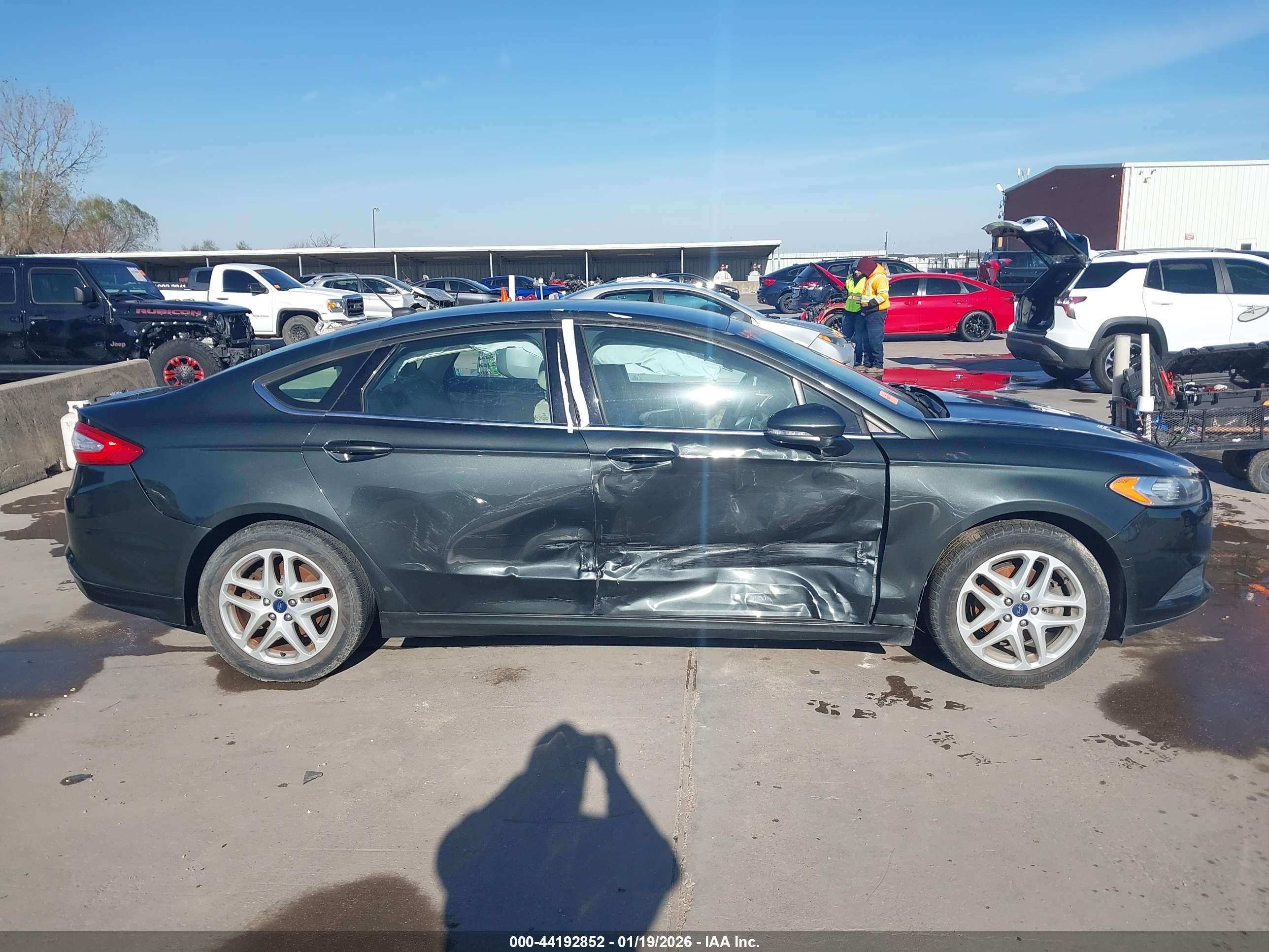 2015 Ford Fusion Se Gray vin: 3FA6P0HD1FR309603