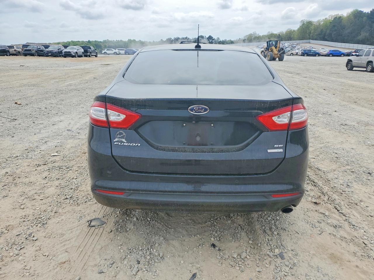 2016 Ford Fusion Se Black vin: 3FA6P0HD1GR402445