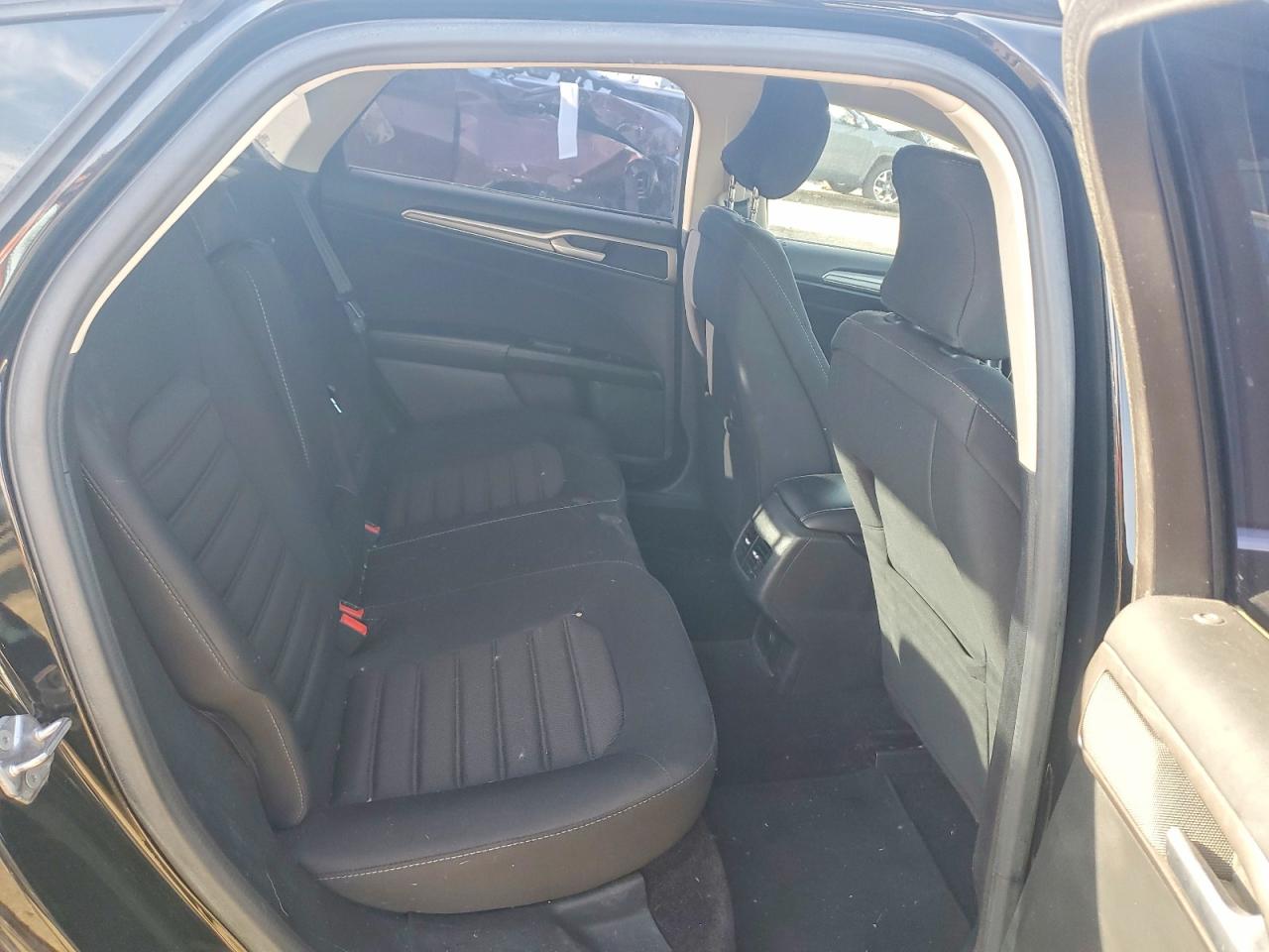 2017 Ford Fusion Se Black vin: 3FA6P0HD1HR255576