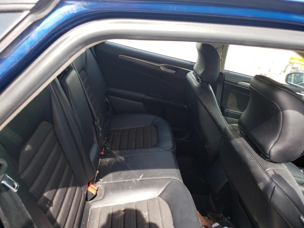 2017 Ford Fusion Se Blue vin: 3FA6P0HD1HR338263