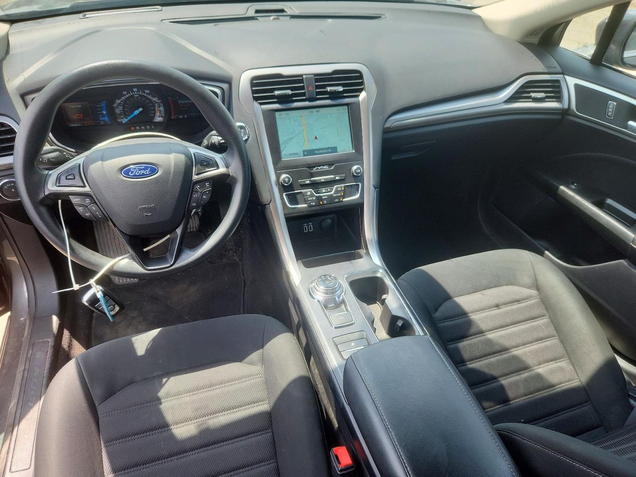 2020 Ford Fusion Se Gray vin: 3FA6P0HD1LR167586
