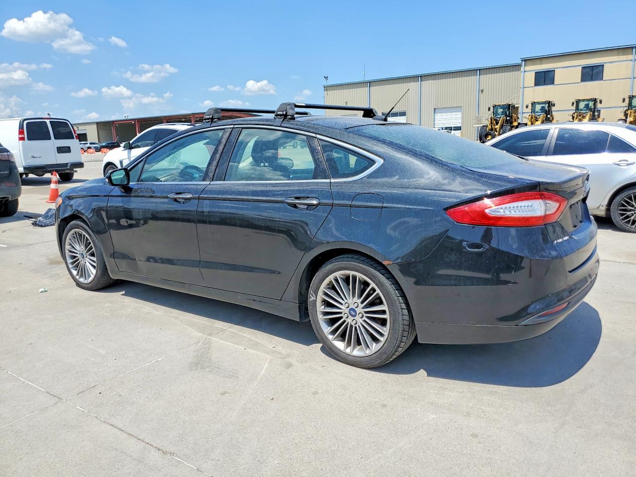 2014 Ford Fusion Se Black vin: 3FA6P0HD2ER102345