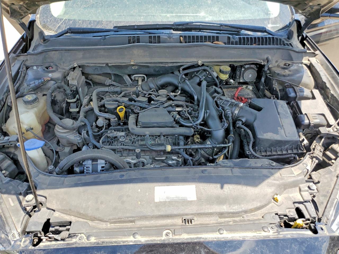 2014 Ford Fusion Se Black vin: 3FA6P0HD2ER102345