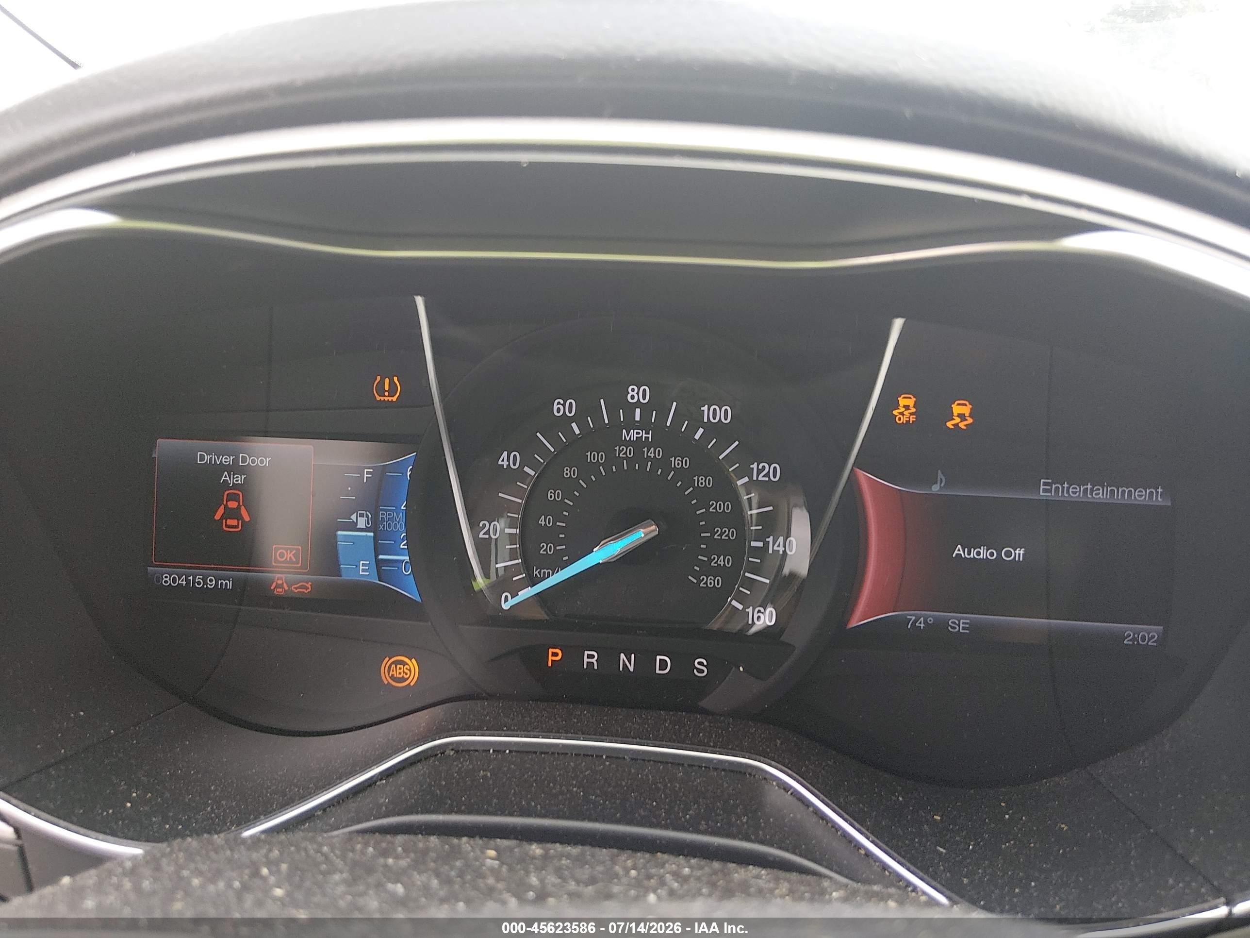 2014 Ford Fusion Se Gray vin: 3FA6P0HD2ER114852