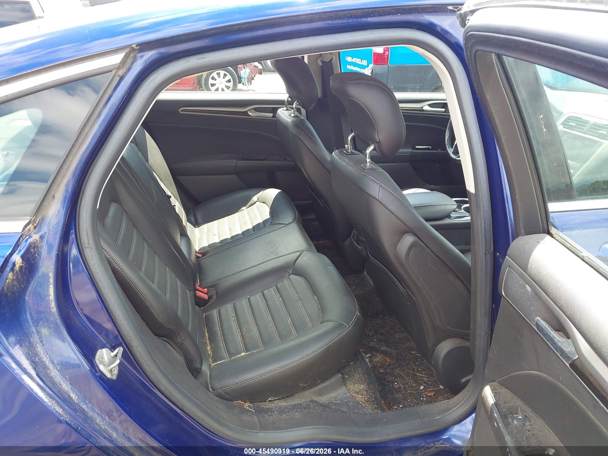 2014 Ford Fusion Se Blue vin: 3FA6P0HD2ER139573